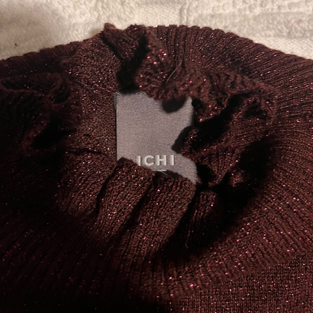 Sparkling Burgundy Sweater - Picture 2 of 5